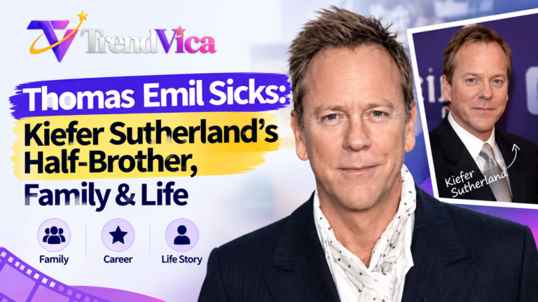 Thomas Emil Sicks: Kiefer Sutherland’s Half-Brother, Family & Life-image